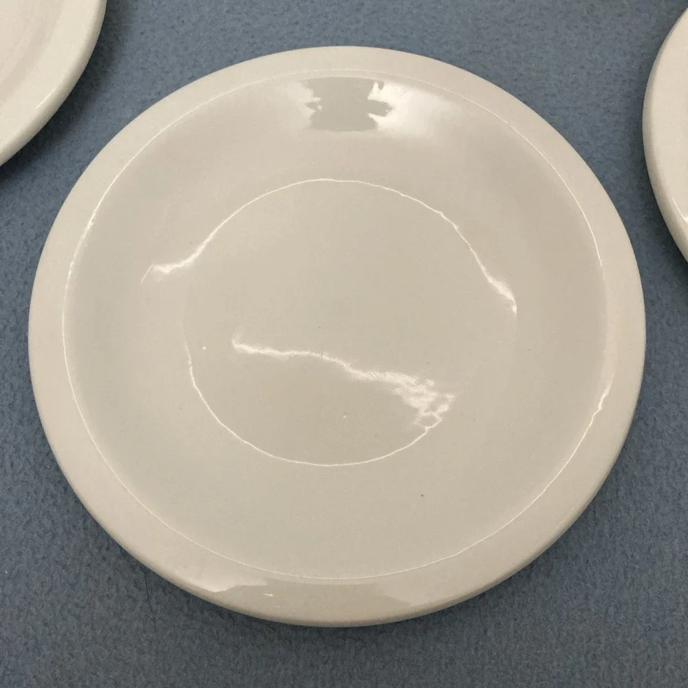 VTG Pottery Barn White Du Jour Suppertime 7 3/4